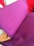 Hermes Herbag Zip PM 31cm Bag In Fuchsia Canvas