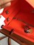 Hermes Herbag Zip PM 31cm Bag In Orange Canvas