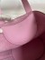 Hermes In The Loop 18 Handmade Bag in Mauve Sylvestre Clemence Leather 