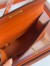 Hermes Kelly En Desordre 20 Handmade Bag in Orange Epsom Calfskin
