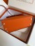 Hermes Kelly En Desordre 20 Handmade Bag in Orange Epsom Calfskin