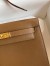 Hermes Kelly Danse II Bag In Beige de Weimar Evercolor Calfskin 