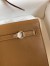 Hermes Kelly Danse II Bag In Beige de Weimar Evercolor Calfskin 