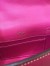 Hermes Rose Red Kelly Pochette Epsom Handmade Bag