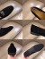 Hermes Men's Tenor Loafers In Black Suede Leather