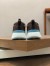 Hermes Heros Sneakers in Black Knit and Black Suede 