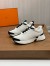 Hermes Heros Sneakers in White Technical Knit 
