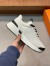 Hermes Heros Sneakers in White Technical Knit 