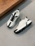 Hermes Heros Sneakers in White Technical Knit 