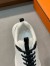 Hermes Heros Sneakers in White Technical Knit 