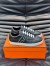 Hermes Boomerang Sneakers In Noir Epsom Calfskin