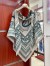 Hermes Tourterelle Les Roues de Phaeton Bandana Shawl 140