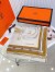 Hermes Naturel Lettres Equestres Shawl 140
