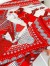 Hermes Red Zouaves et Dragons Bandana Shawl 140 
