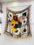 Hermes Black/White Cavalier en Formes Shawl 140