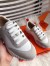 Hermes Bouncing Sneakers In White Canvas