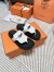 Hermes Empire Sandals in White Calfskin 