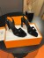 Hermes Heden 80 Sandals in Black Suede Leather 