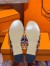 Hermes Thalassa Sandals In Silver Metallic Calfskin