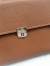 Hermes Brown Clic 16 Wallet With Strap
