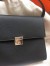 Hermes Black Clic 16 Wallet With Strap