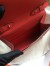 Hermes Red Clic 16 Wallet With Strap