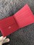 Hermes Rose Red MC² Copernic Compact Wallet