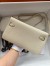 Hermes Kelly Classique To Go Wallet in Craie Epsom Calfskin