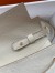 Hermes Kelly Classique To Go Wallet in Craie Epsom Calfskin