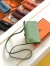 Hermes Kelly Classique To Go Wallet In Vert Criquet Epsom Calfskin
