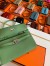 Hermes Kelly Classique To Go Wallet In Vert Criquet Epsom Calfskin