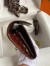 Hermes Constance To Go Wallet in Dark Brown Shiny Alligator Leather 