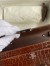 Hermes Constance To Go Wallet in Dark Brown Shiny Alligator Leather 
