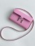 Hermes Constance To Go Wallet in Mauve Sylvestre Epsom Calfskin