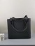 Loewe Small Anagram Tote In Black Grained Calfskin