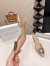 Manolo Blahnik Hangisi 70 Slingback Pumps in Champagne Satin