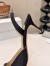 Manolo Blahnik Hangisi 70 Slingback Pumps in Black Satin