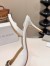 Manolo Blahnik Hangisi 70 Slingback Pumps in White Satin