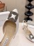 Manolo Blahnik Hangisi 70 Slingback Pumps in White Satin
