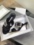 Manolo Blahnik Black Gable Jewel 75mm Sandals 