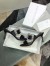 Manolo Blahnik Black Gable Jewel 75mm Sandals 