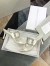 Manolo Blahnik White Gable Jewel 75mm Sandals 