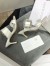 Manolo Blahnik White Gable Jewel 75mm Sandals 