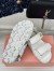 Miu Miu Women's Sandals in White Matelasse Nappa Leather