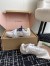 Miu Miu X New Balance 530 SL Sneakers in White Suede and Mesh