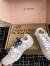 Miu Miu X New Balance 530 SL Sneakers in White Suede and Mesh