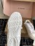 Miu Miu X New Balance 530 SL Sneakers in White Suede and Mesh