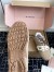Miu Miu X New Balance 530 SL Sneakers in Ecru Suede