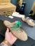 Miu Miu X New Balance 530 SL Mules in Ecru Suede