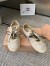 Miu Miu Gymnasium Sneakers in Beige Mesh and Suede
